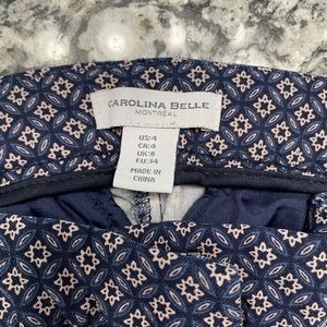 Carolina Belle crop pant